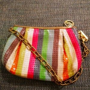 Coach Poppy Sequin Purse